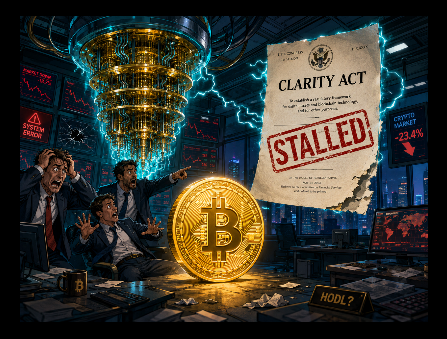 The Clarity Act, Bitcoin's Resilience, and the Quantum Question for COINBASE:BTCUSD by Profit_Through_Patience