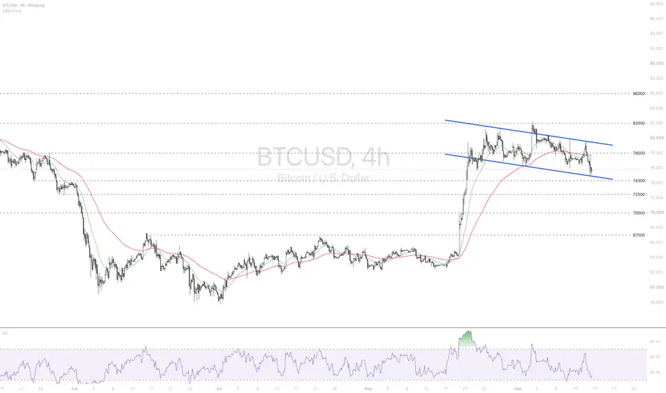 Bitcoin drops on regulatory setback