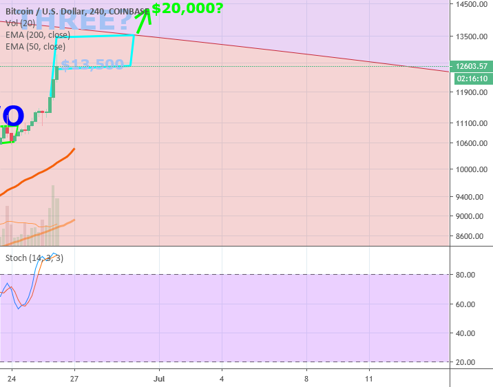 BTC Bull Flag Progressions - A 3rd Could Mean $20,000... or REKT for ...