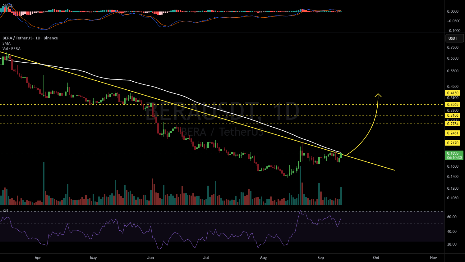 Watch the daily chart