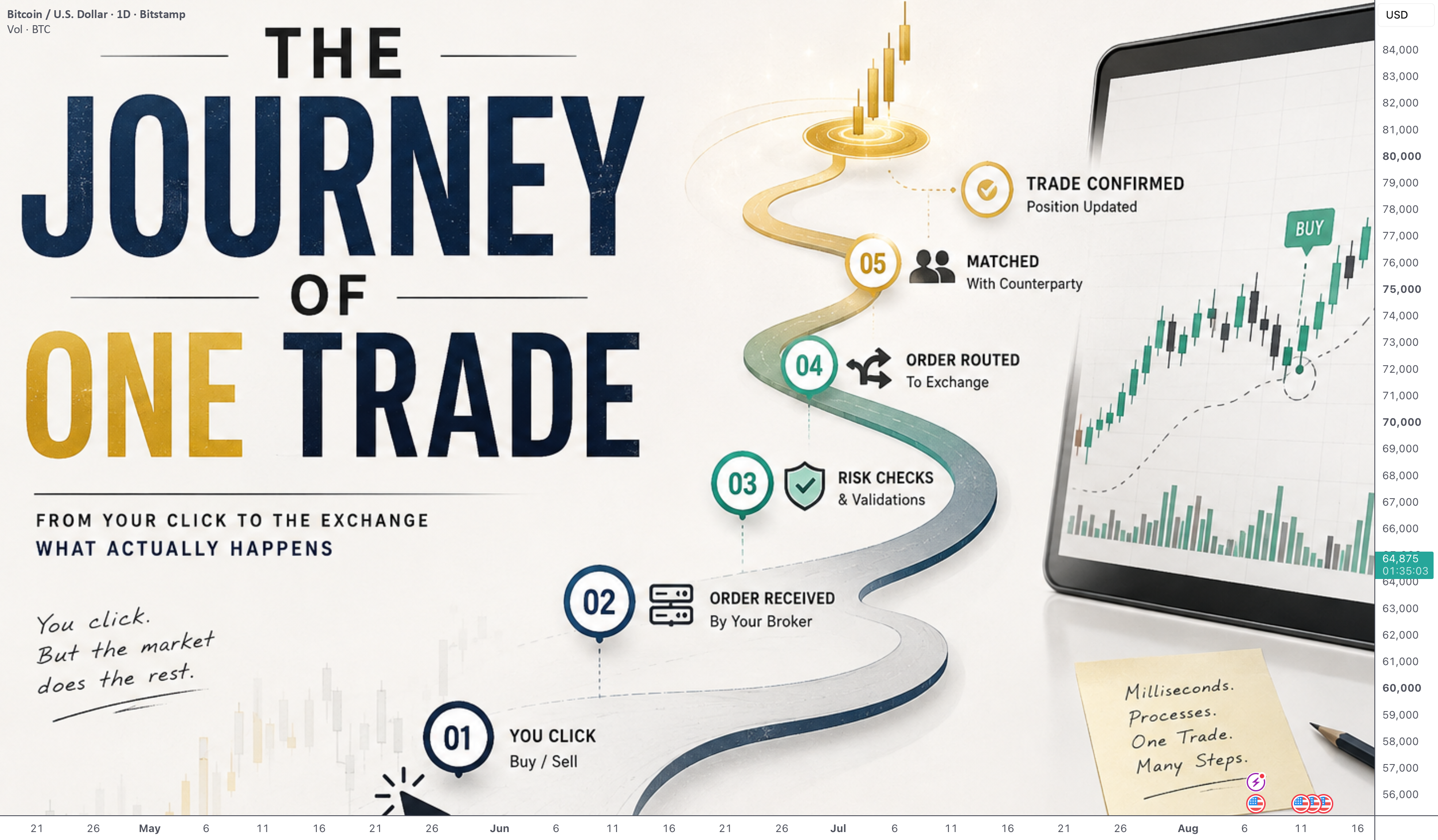 The Journey of One Trade