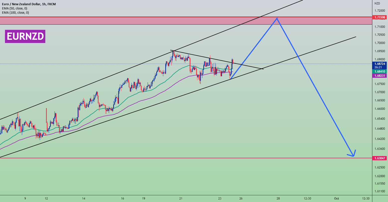 EURNZD - MARKET SENTIMENT WITH TRADE IDEA