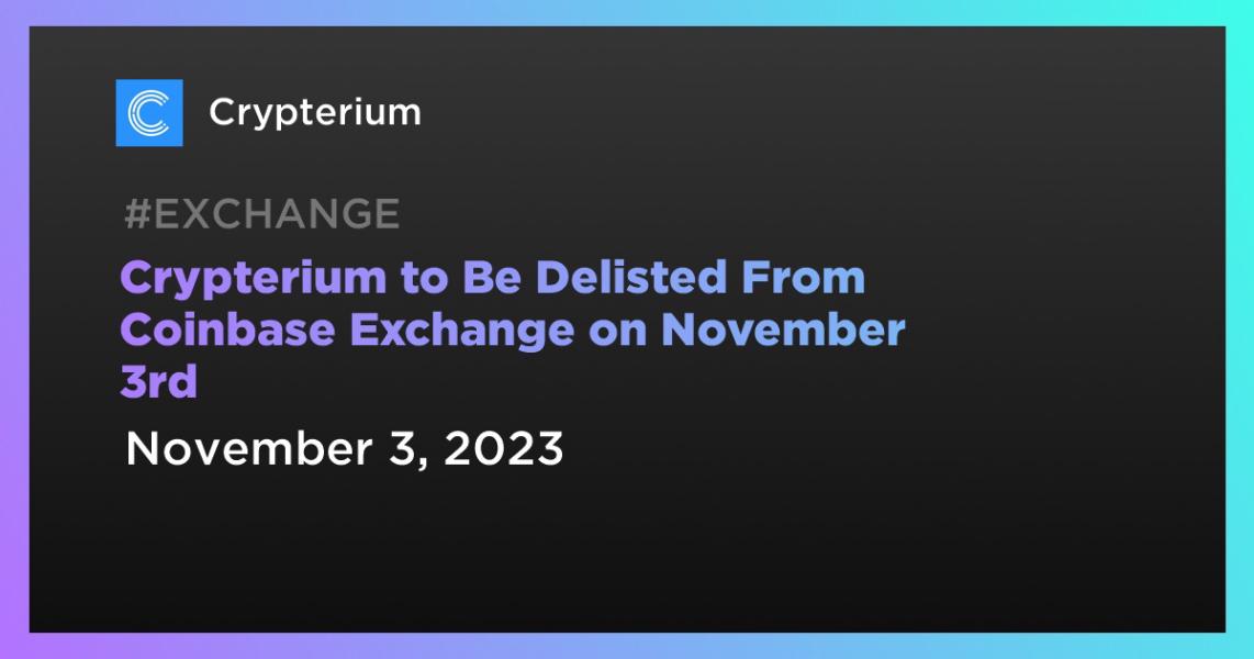 Delisting