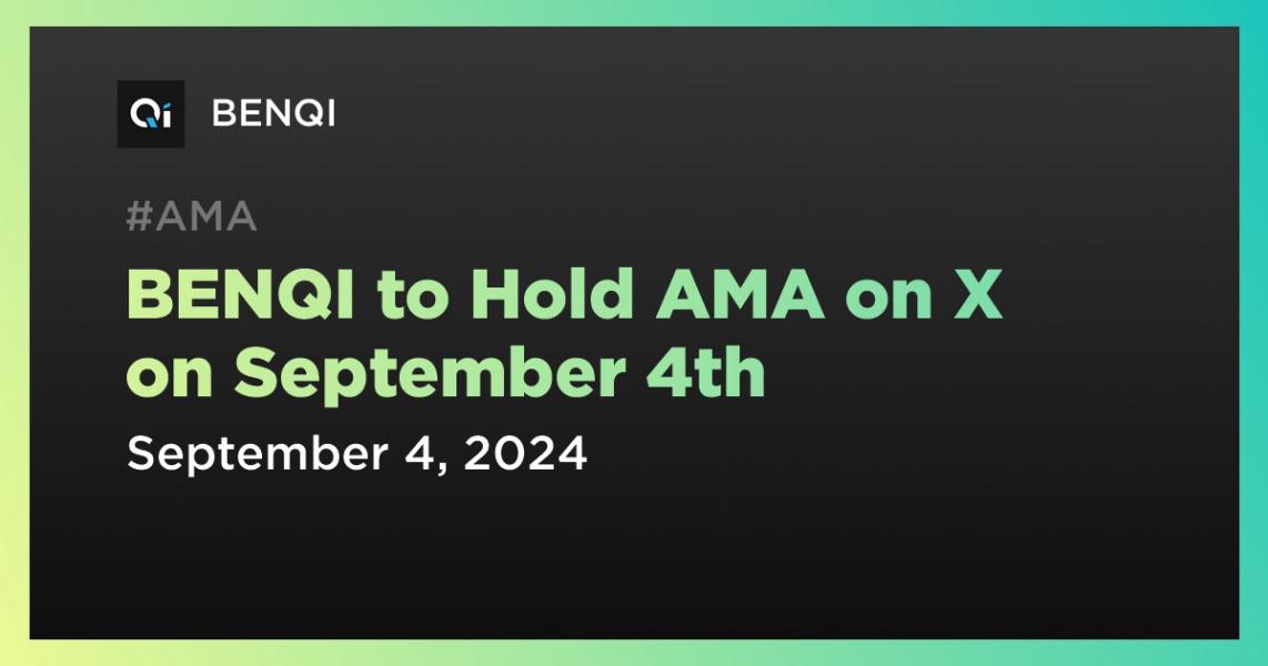 BENQI to Hold AMA on X on September 4th