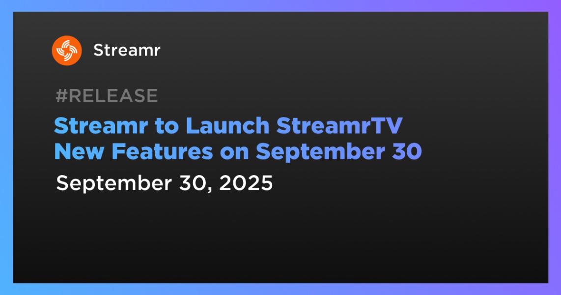StreamrTV