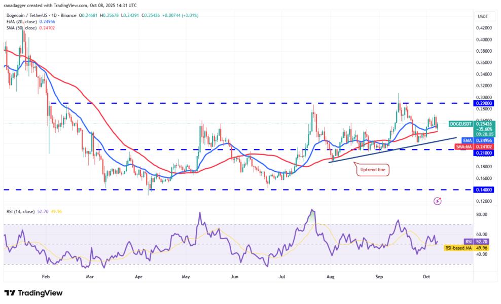 Dogecoin, Cryptocurrencies, Bitcoin Price, XRP, Markets, Cryptocurrency Exchange, Cardano, Price Analysis, Binance Coin, Chainlink, Market Analysis, Ether Price, Solana, SUI