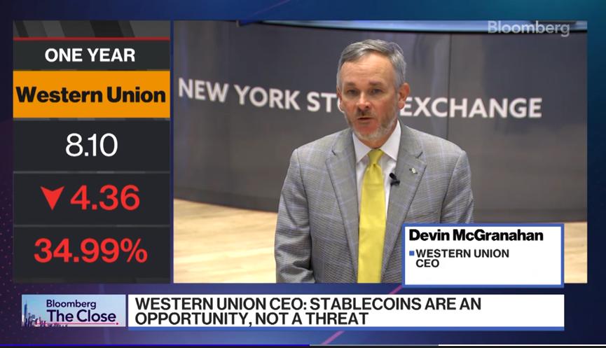 🟨"Western Union esplora le stablecoin per modernizzare i pagamenti"
