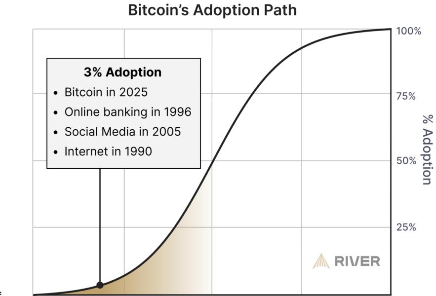 Apenas 4% da população mundial possui Bitcoin em 2025, revela ...