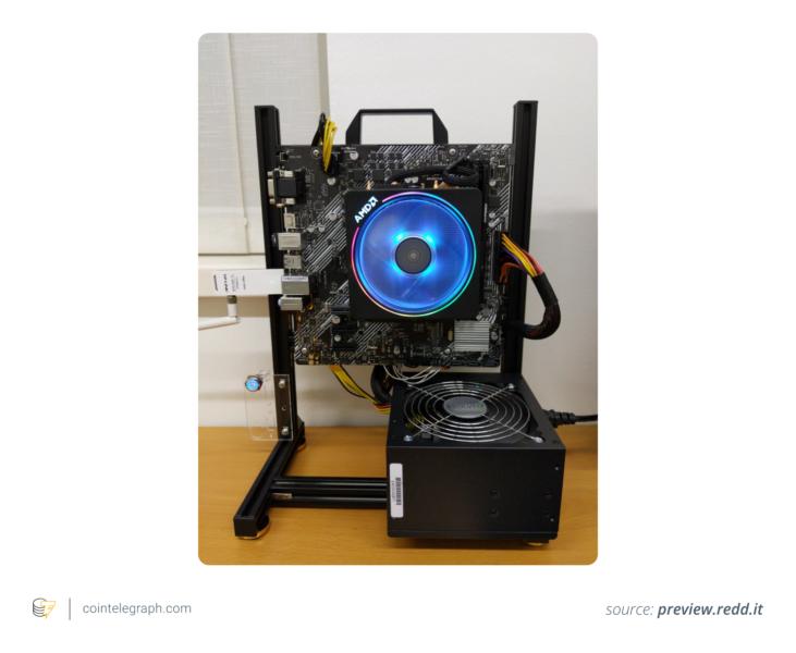Pure monero CPU rig