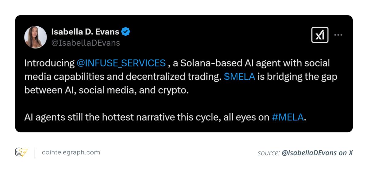 Solana based AI agent