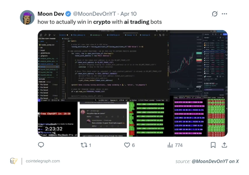 AI crypto bots trading