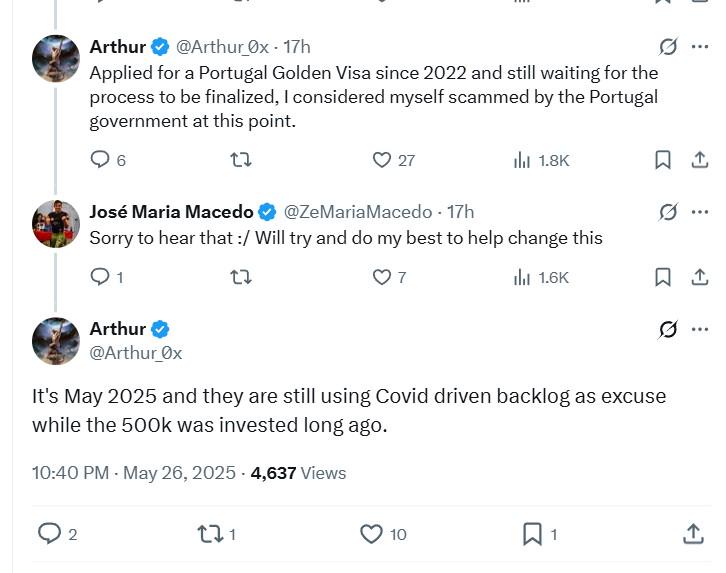 Golden Visa Portugal