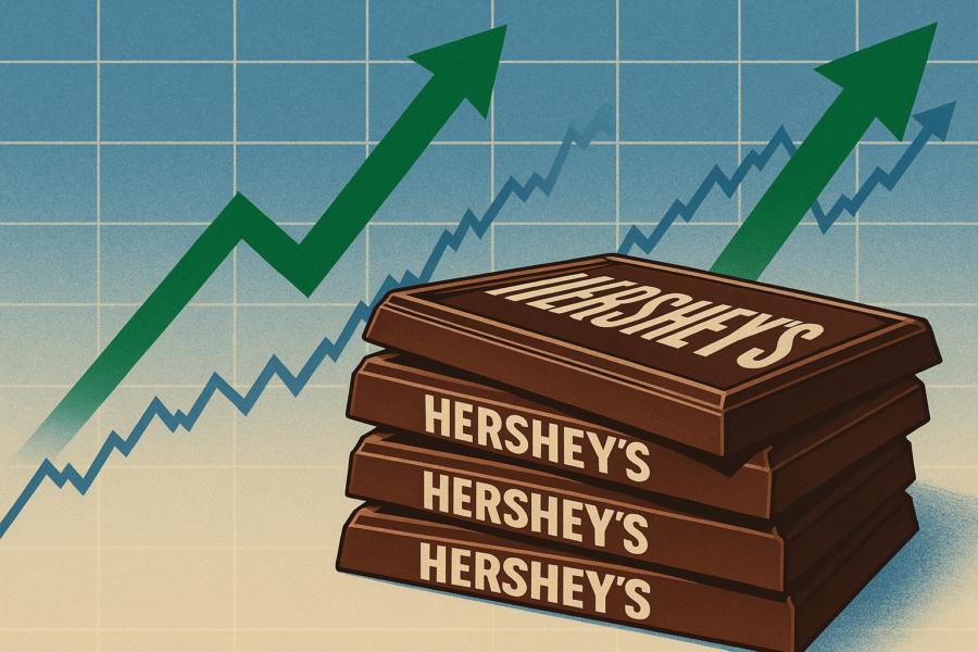 Hershey share price