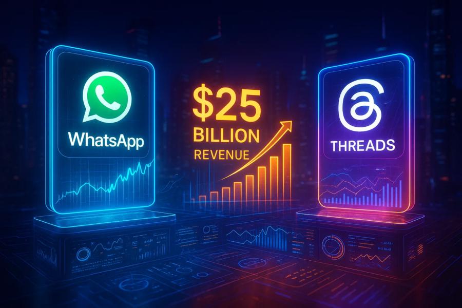 Meta stock may gain $25B from WhatsApp, Threads, and AI ads as analysts grow bullish on its revenue potential.