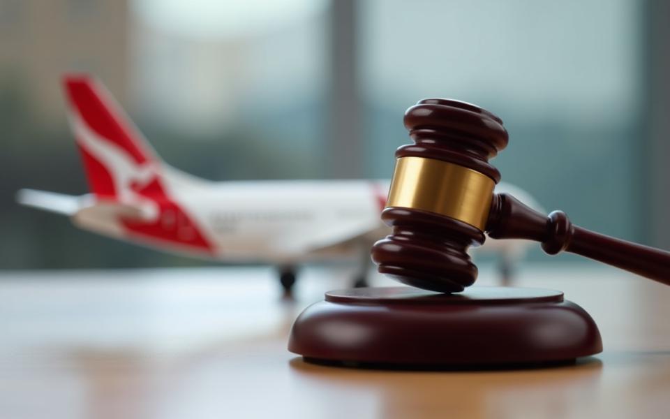 qantas fine, maurice blackburn qantas