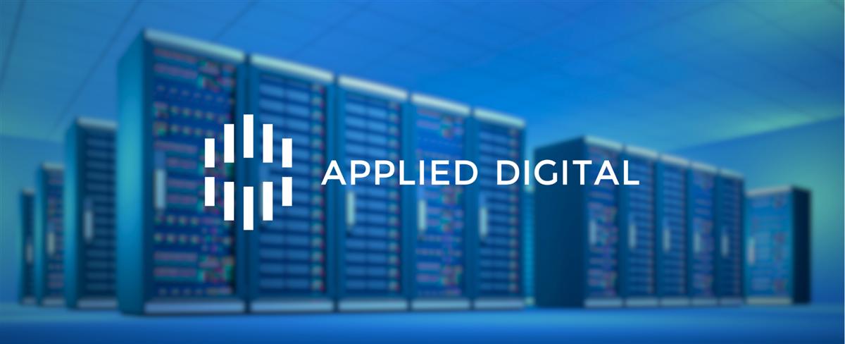 Applied Digital Data Center - This image is an original composition by MarketBeat using licensed and editorial elements. Not for redistribution or reuse.