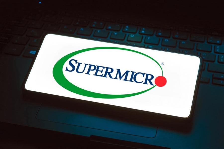 SMCI logo on phone 