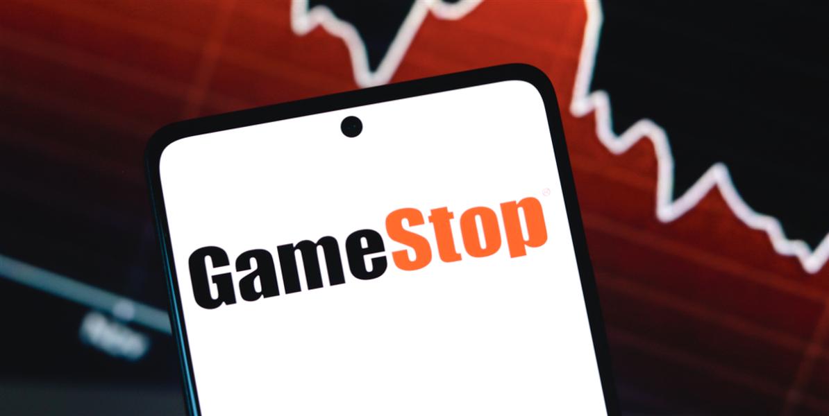 July 21, 2024, Paraguay. In this photo illustration, the GameStop logo is displayed on a smartphone screen — Stock Editorial Photography