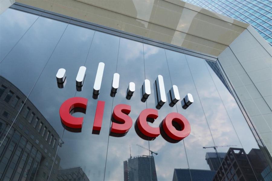 Cisco logo on Building 