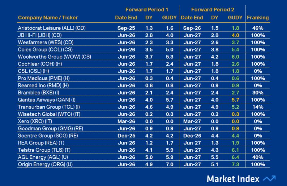 ASX 200 DY Other 43 2025