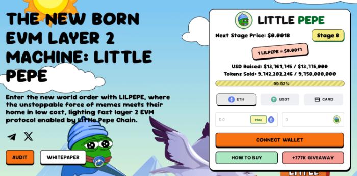 🟨CRYPTO REPORT: "Little Pepe: La Meme Coin che Punta alla Luna"