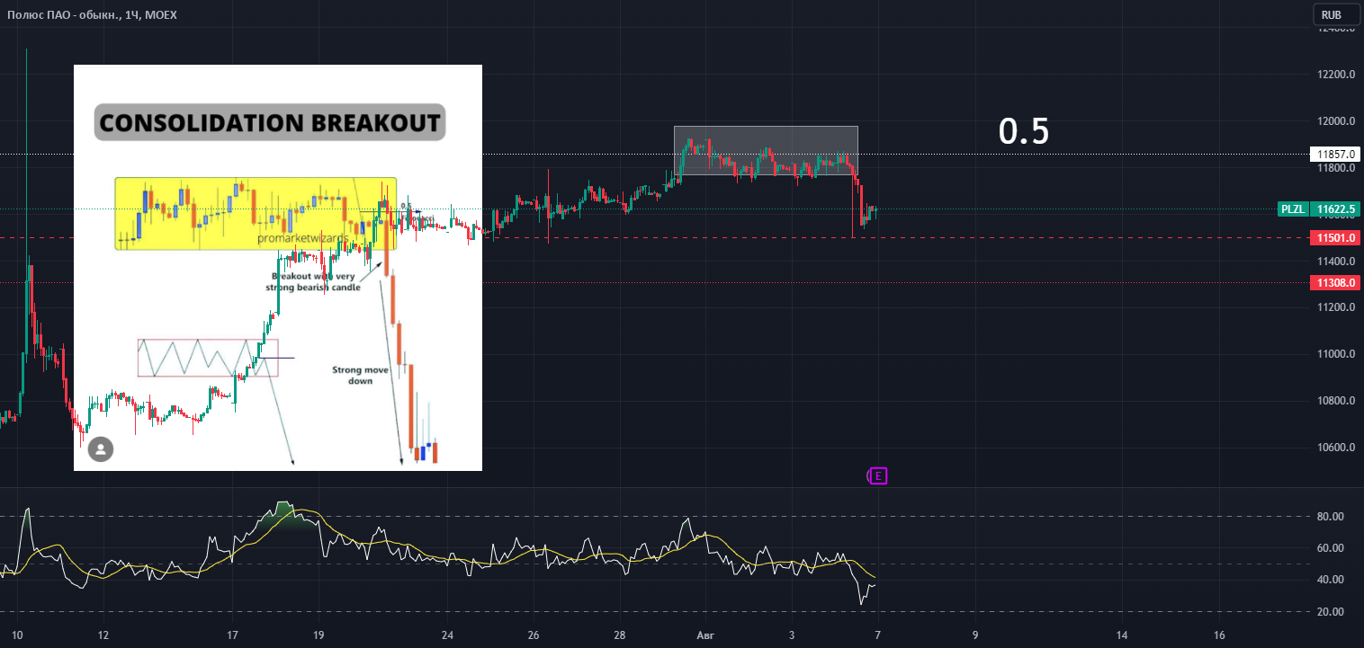 PLZL ПОЛЮС 0.5 ФИБО для MOEX:PLZL от YA1205 — TradingView