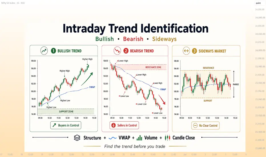 Stop Trading Random Candles: Identify Intraday Trend First for NSE ...