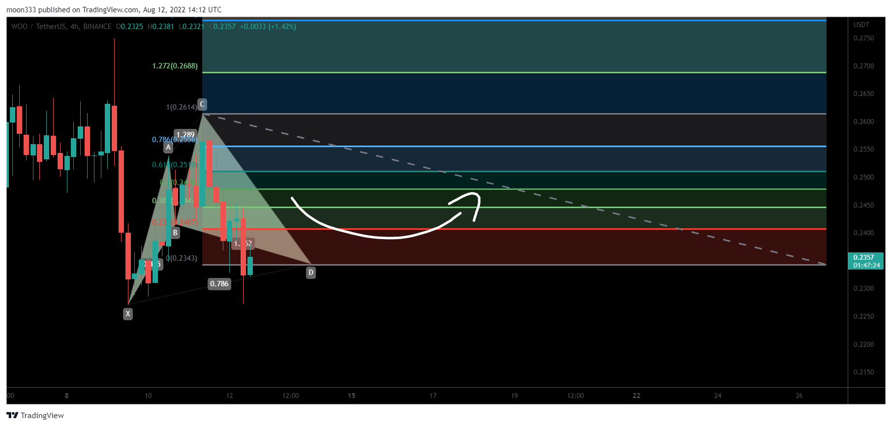 Immagine del grafico BINANCE:WOOUSDT di moon333