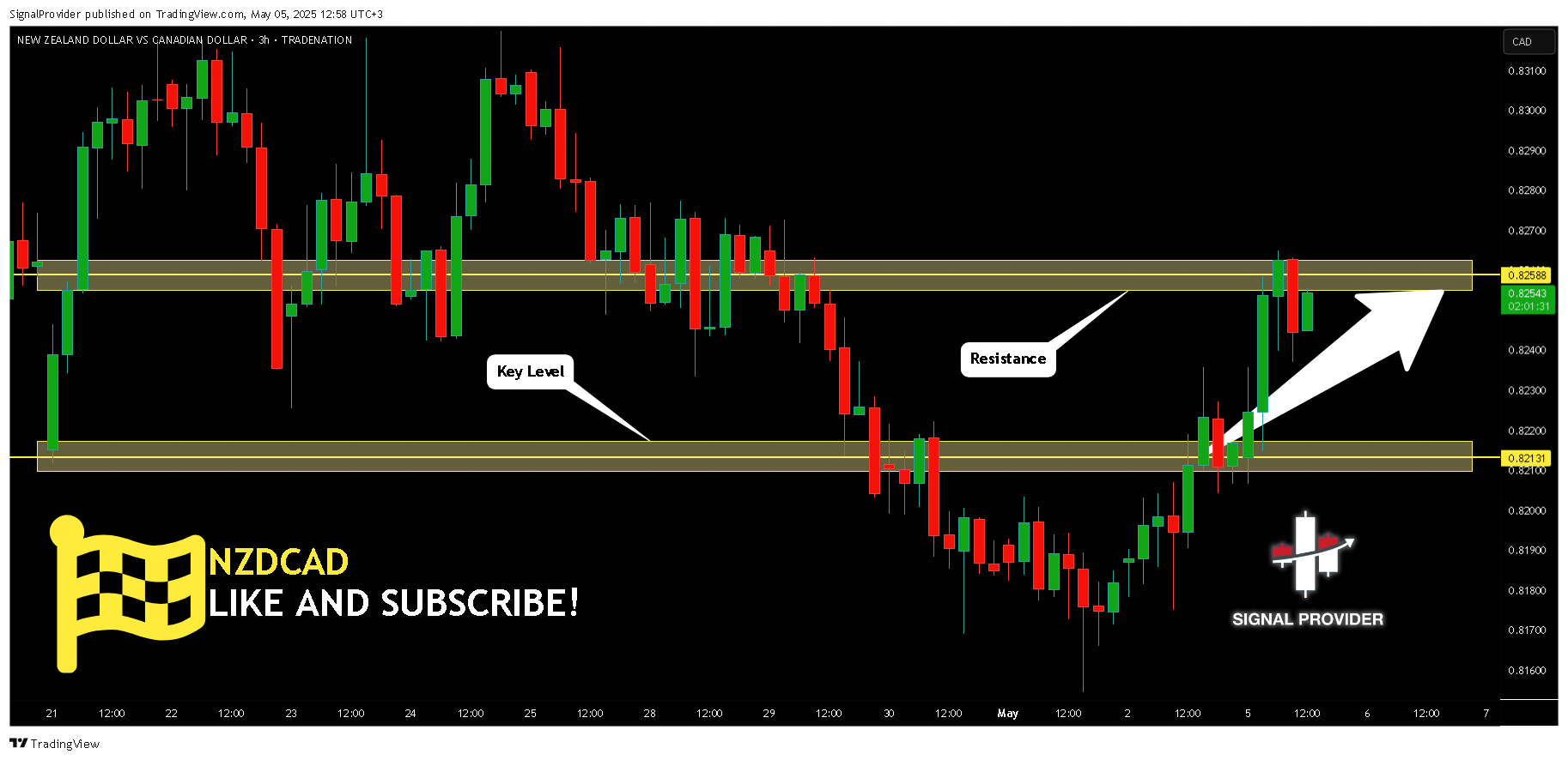 TRADENATION:NZDCAD圖表圖片，作者：SignalProvider