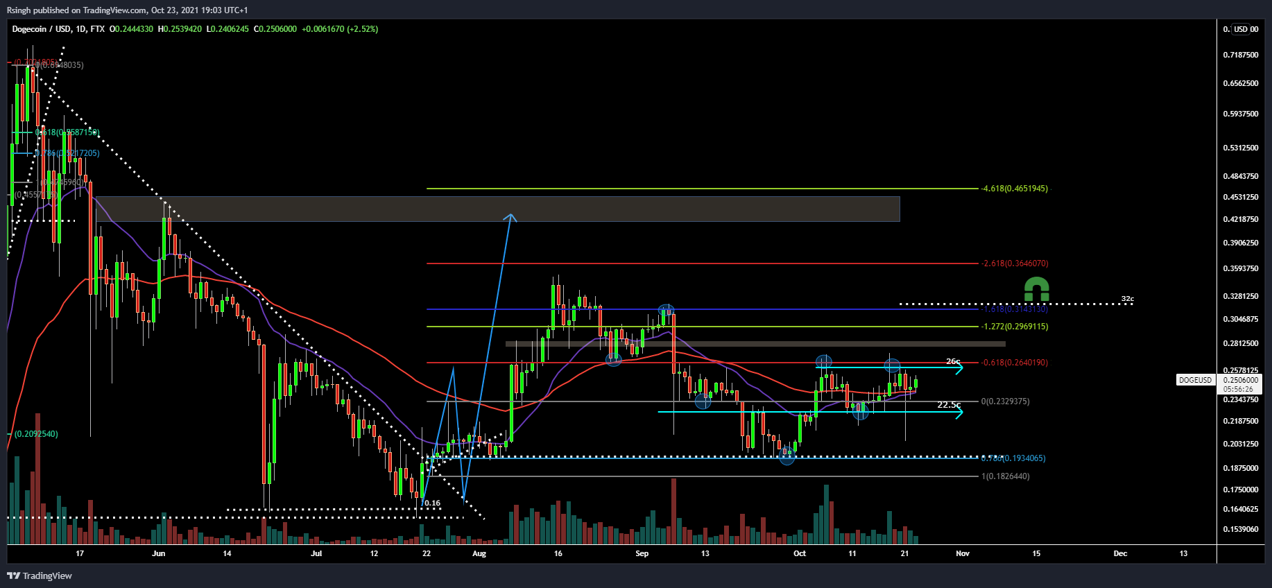 FTX:DOGEUSD Chart Image by Rsingh