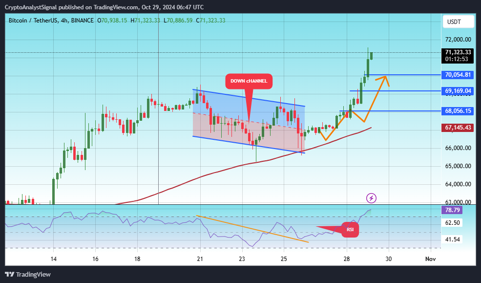 CryptoAnalystSignal tarafından BINANCE:BTCUSDT Grafik Görseli
