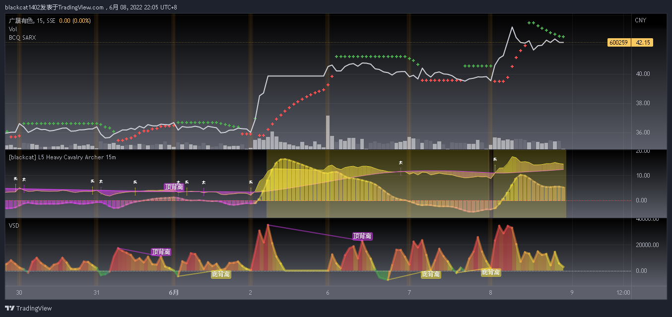 SSE:600259 Chart Image by blackcat1402