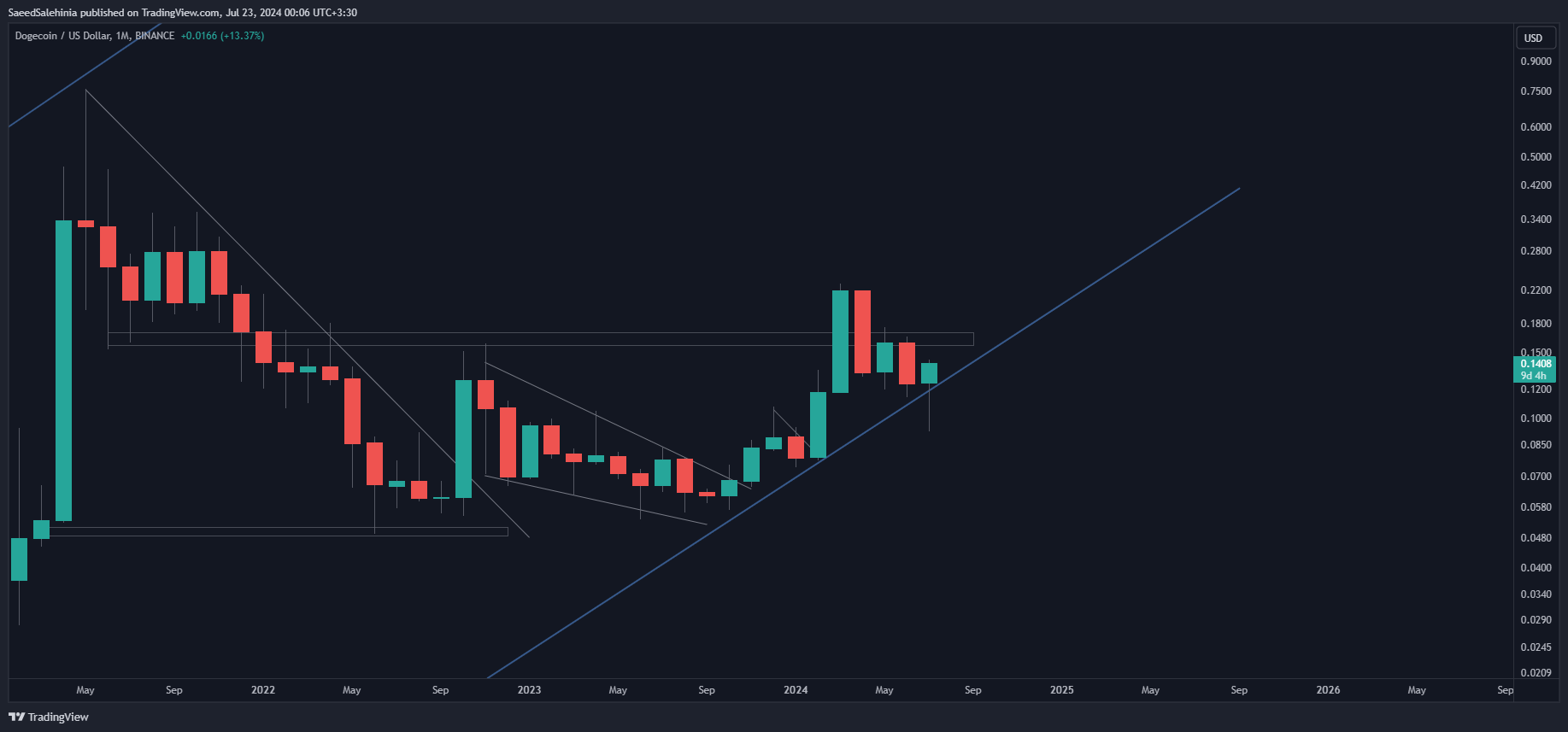 BINANCE:DOGEUSD圖表圖片，作者：SaeedSalehinia