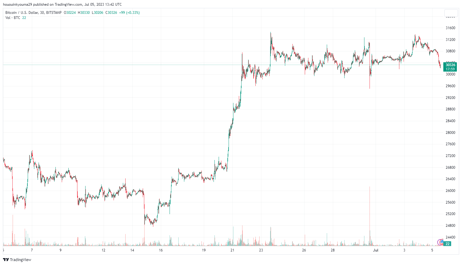 Immagine del grafico BITSTAMP:BTCUSD di hououinkyouma29