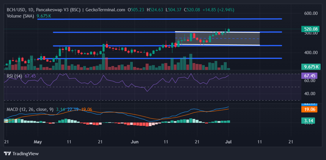 BCH Chart Image