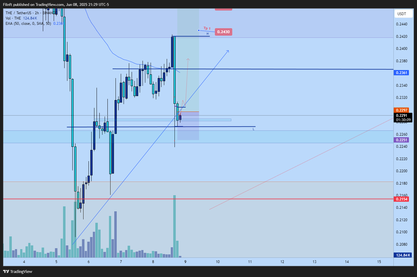 Imej Carta BINANCE:THEUSDT oleh Filnft