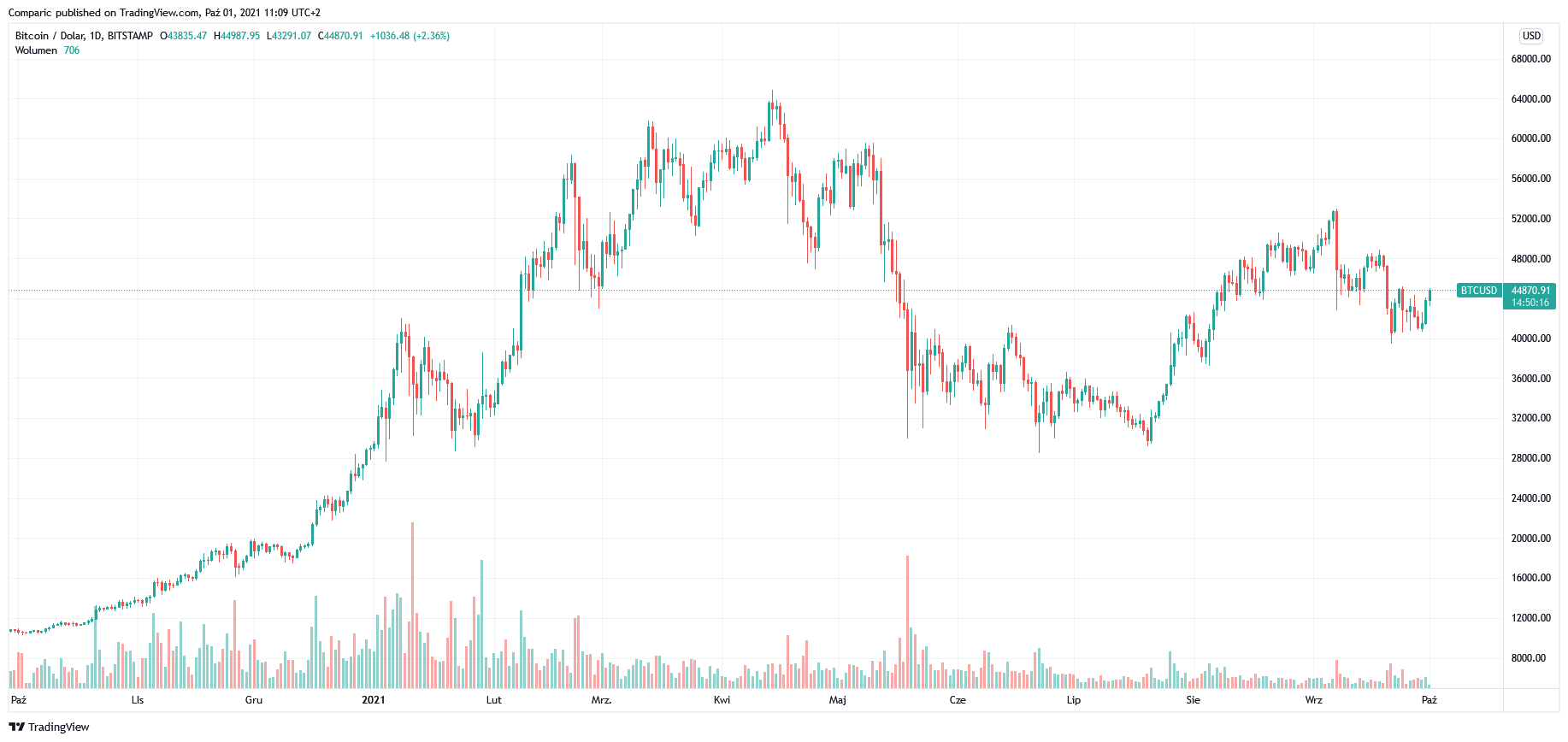 Bitcoin wart nawet 500 tys. dol. za 10 lat, uważa Mike Novogratz Bitcoin wart nawet 500 tys. dol. za 10 lat, uważa Mike Novogratz
