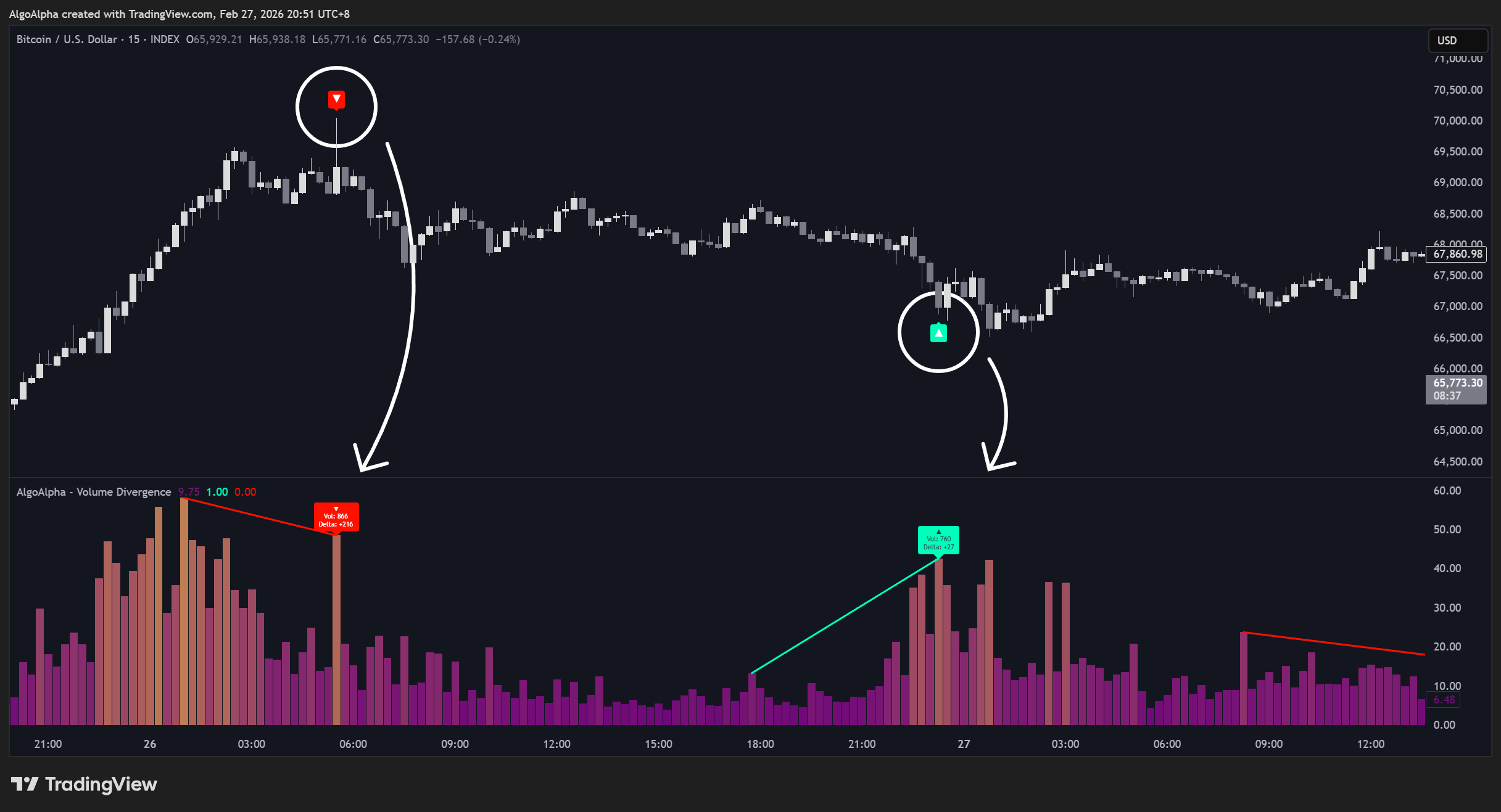 INDEX:BTCUSD Chart Image by AlgoAlpha