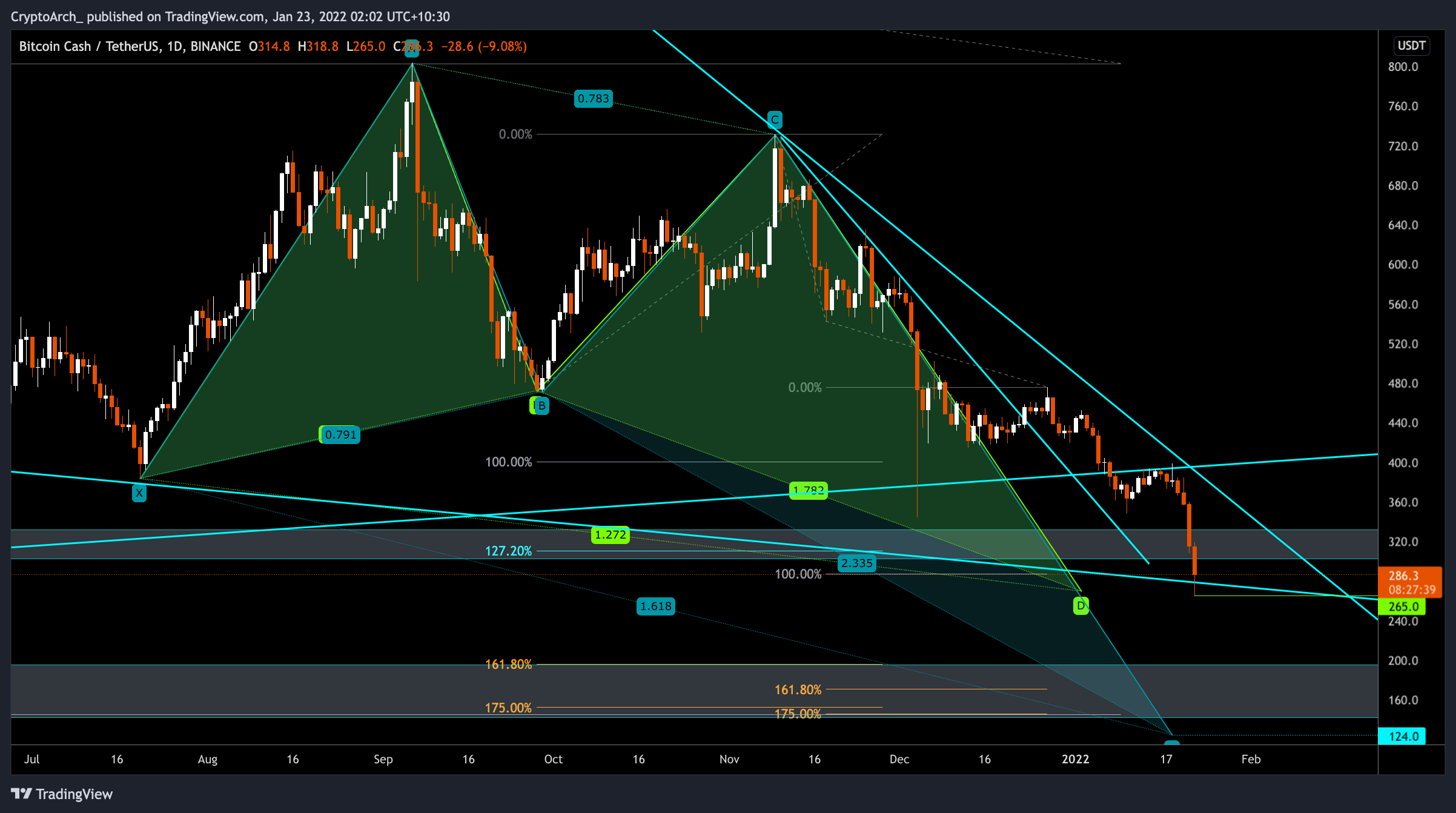 BINANCE:BCHUSDT Chart Image by CryptoArch_