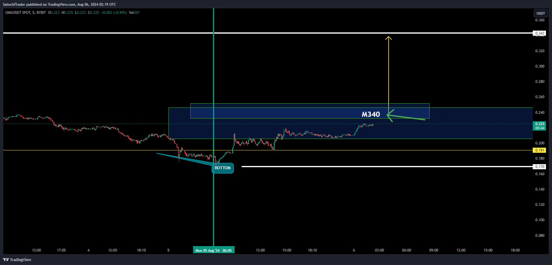 BYBIT:OMGUSDT圖表圖片，作者：SatochiTrader