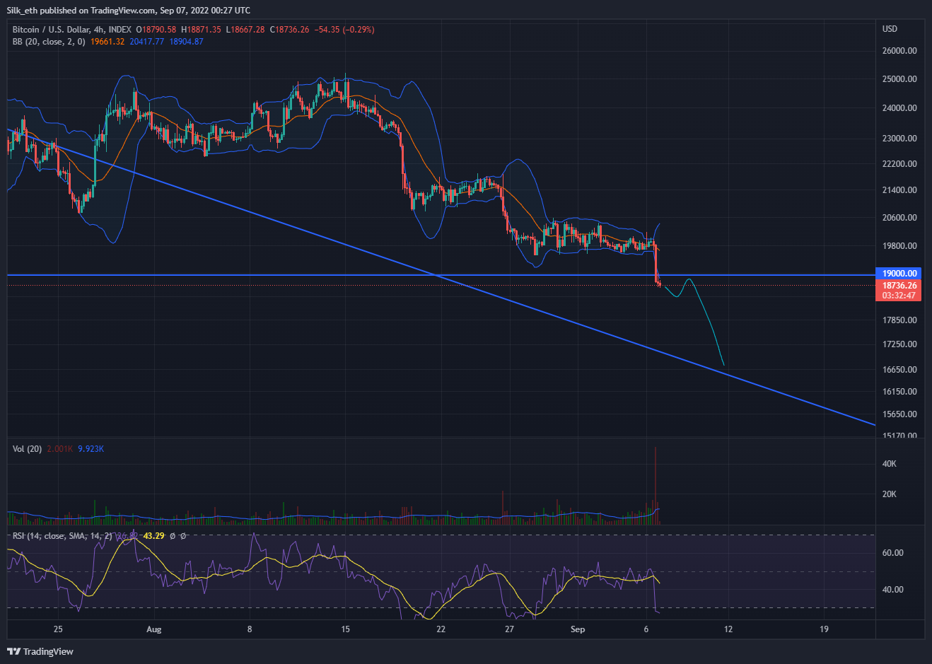 Immagine del grafico INDEX:BTCUSD di SilkDeFi