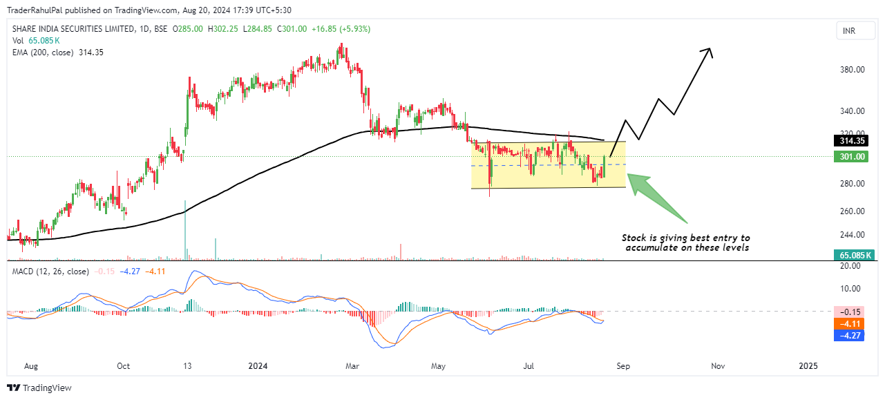 BSE_DLY:SHAREINDIA圖表圖片，作者：TraderRahulPal
