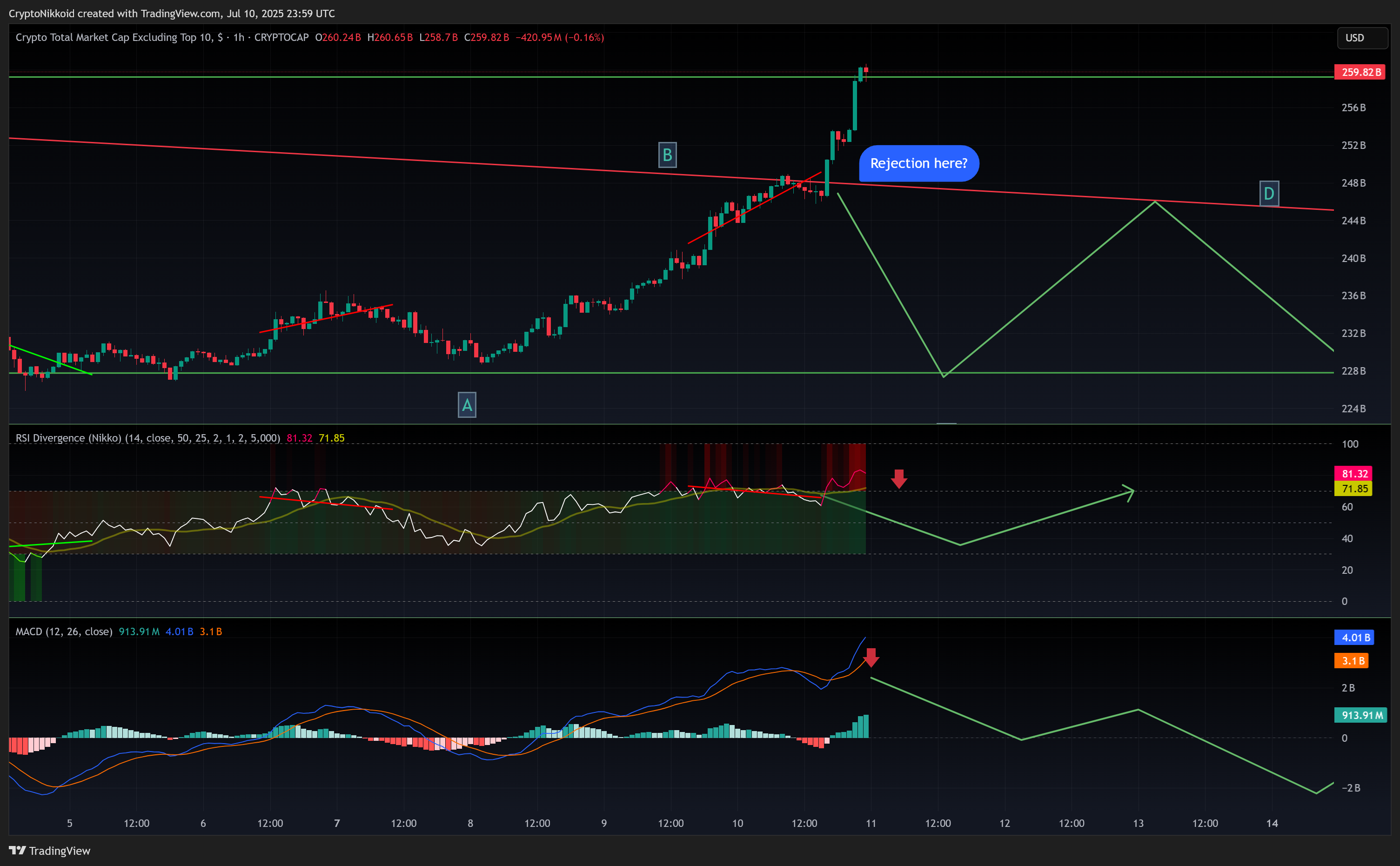 Immagine del grafico CRYPTOCAP:OTHERS di CryptoNikkoid