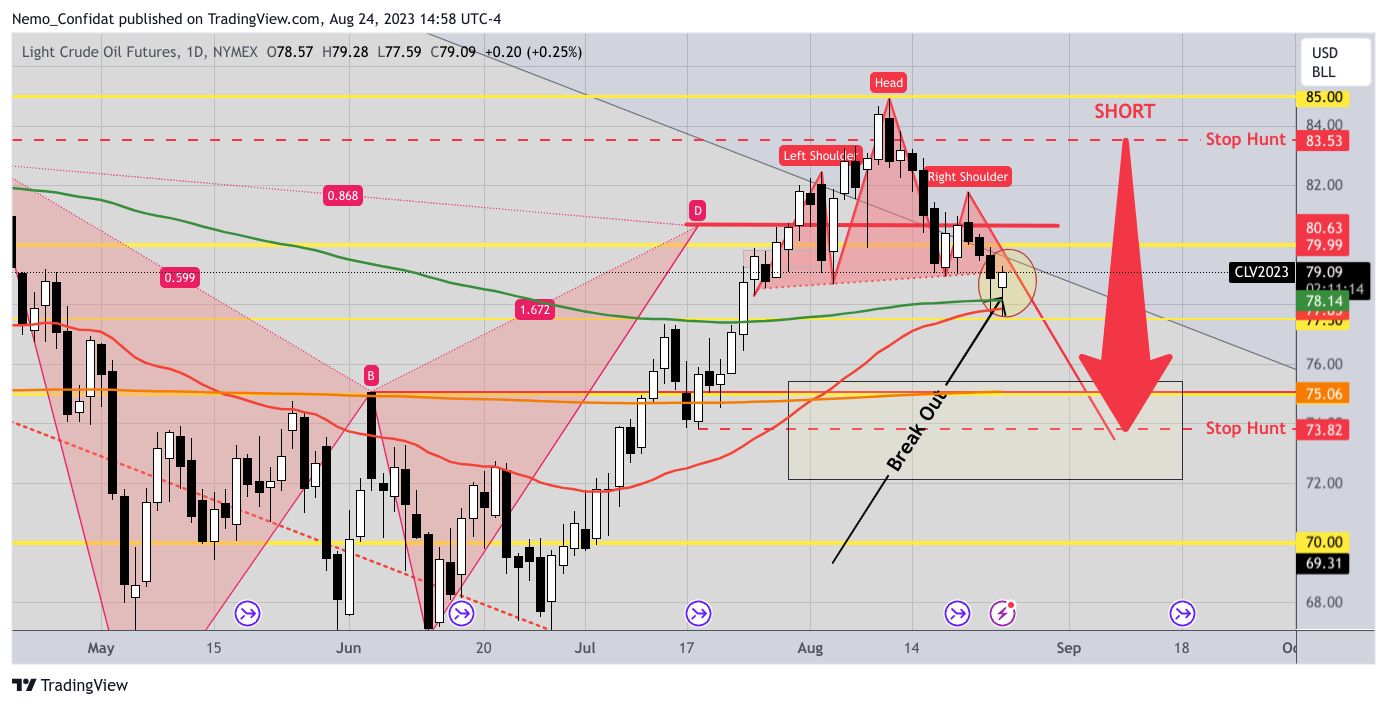 NYMEX:CL1! Chartbild von Nemo_Confidat