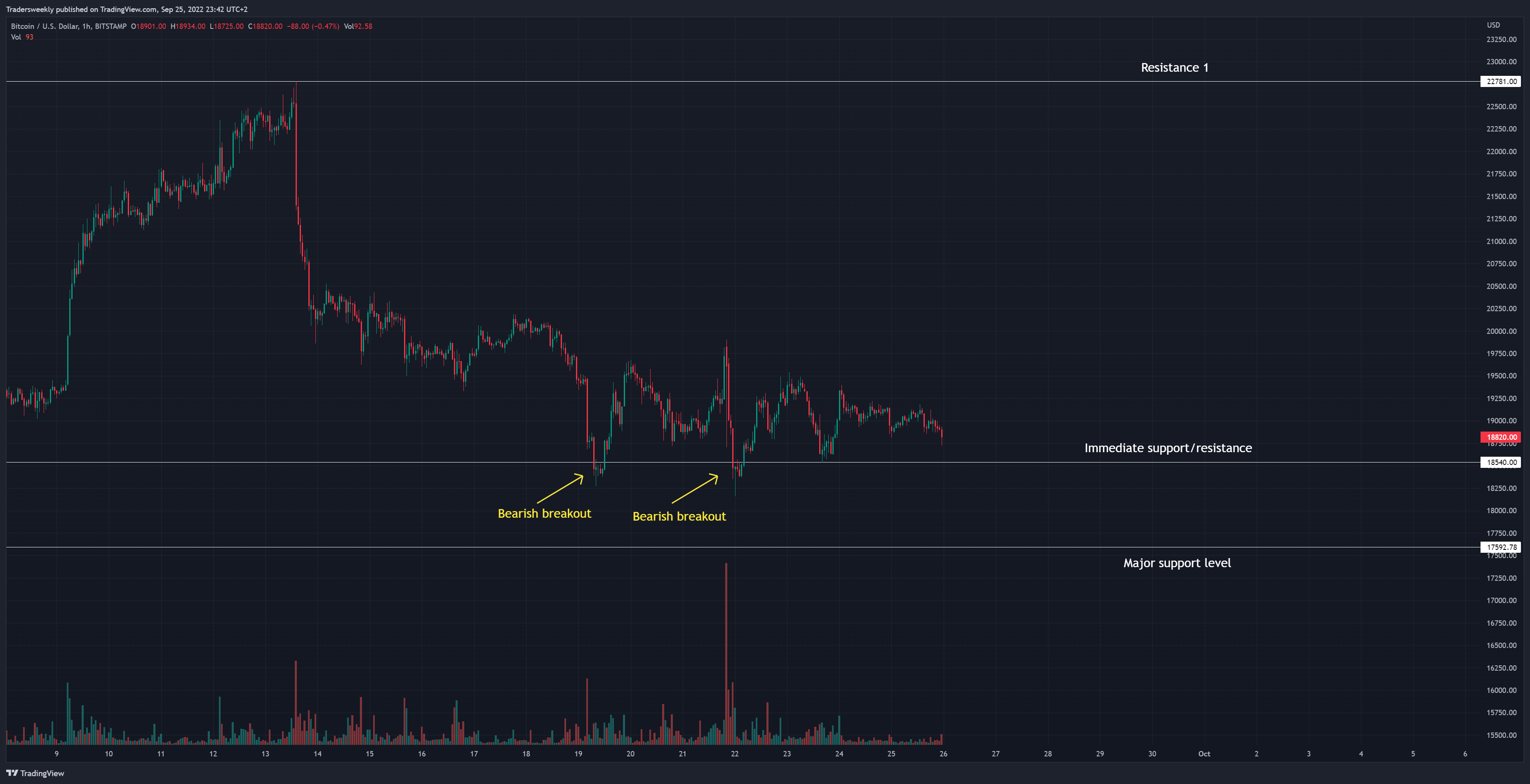 BITSTAMP:BTCUSD Chart Image by Tradersweekly