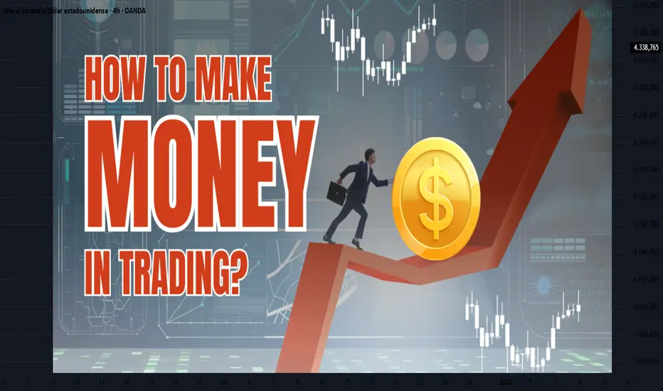 Cómo ganar dinero con el trading? para OANDA:XAUUSD de Lunara_Valenne ...
