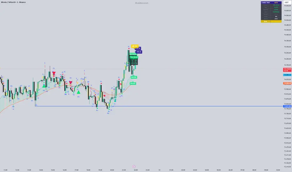 CandleXray [Projection + Trend] by TradingProLab: indicador de ...