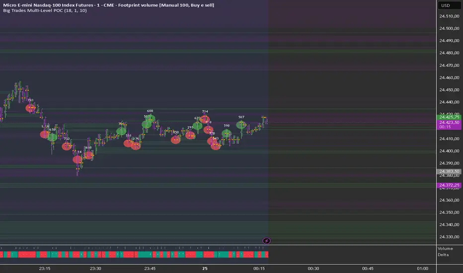 Big Trades Multi-Level POC: indicador de SufianBout28 — TradingView