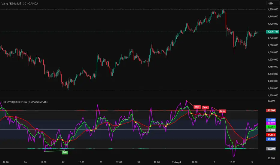 RSI Divergence Flow — Indikator von NamLeVan — TradingView