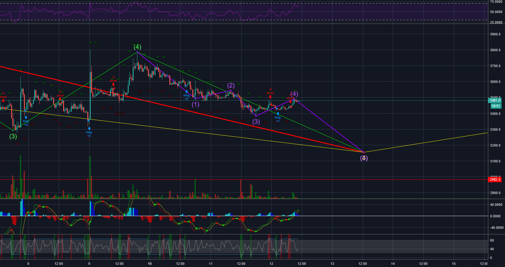 btc/usd shorts on bitfinex